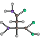 download Asparagine Amino Acid clipart image with 135 hue color