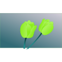 download Tulip clipart image with 90 hue color