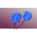 download Tulip clipart image with 225 hue color