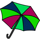 download Umbrella clipart image with 90 hue color