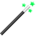 download Magic Wand clipart image with 90 hue color