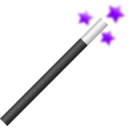 download Magic Wand clipart image with 225 hue color