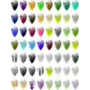 download Ballons clipart image with 45 hue color