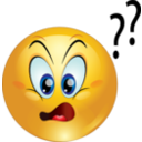 download Wondering Smiley Emoticon clipart image with 0 hue color