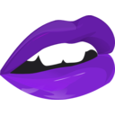 download Mouth clipart image with 270 hue color