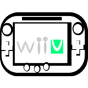 download Wii U clipart image with 270 hue color