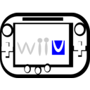 download Wii U clipart image with 0 hue color