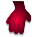 download Green Monster Hand 2 clipart image with 225 hue color