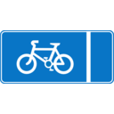 Roadsign Cycle Lane