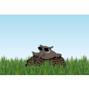 download Lucky Mole In The Meadow clipart image with 0 hue color