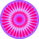 download Flower 32 Base clipart image with 270 hue color