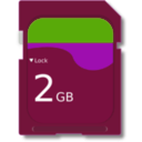download Sd Card clipart image with 90 hue color