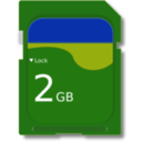 download Sd Card clipart image with 225 hue color
