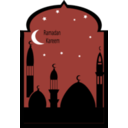 download Ramadan Kareem clipart image with 135 hue color