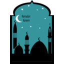 download Ramadan Kareem clipart image with 315 hue color