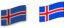 Interactive Iceland Flag