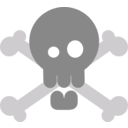 download Skull clipart image with 45 hue color