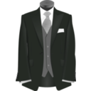 download Wedding Suit clipart image with 225 hue color