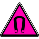 download Warning clipart image with 270 hue color
