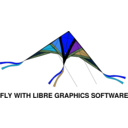 download Kite clipart image with 180 hue color