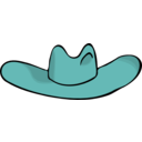 download Cowboy Hat clipart image with 135 hue color