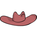 download Cowboy Hat clipart image with 315 hue color
