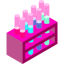 download Test Tubes clipart image with 135 hue color