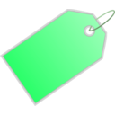 download Tag Icon clipart image with 90 hue color