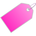 download Tag Icon clipart image with 270 hue color