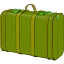 download Suitcase clipart image with 45 hue color