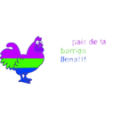 download Gallina clipart image with 225 hue color