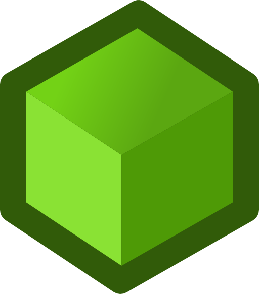 Icon Cube Green