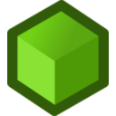 Icon Cube Green