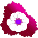 download Strawberry Flower clipart image with 225 hue color