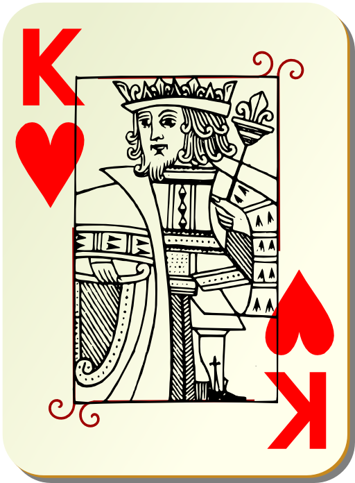 Guyenne Deck King Of Hearts