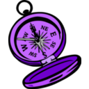 download Compass clipart image with 225 hue color