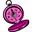 download Compass clipart image with 270 hue color