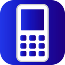 download Phone Icon clipart image with 135 hue color