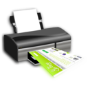 download Openclipart On Printer clipart image with 45 hue color