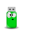 download Usb clipart image with 270 hue color