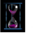 download Hourglass Ampulheta clipart image with 180 hue color