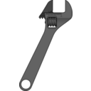 download Adjustable Wrench clipart image with 90 hue color