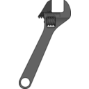download Adjustable Wrench clipart image with 180 hue color