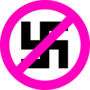 download Anti Nazi Symbol clipart image with 315 hue color