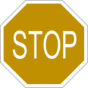 download Stop Sign clipart image with 45 hue color