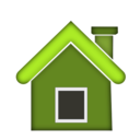 download Home Icon clipart image with 225 hue color