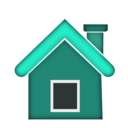 download Home Icon clipart image with 315 hue color