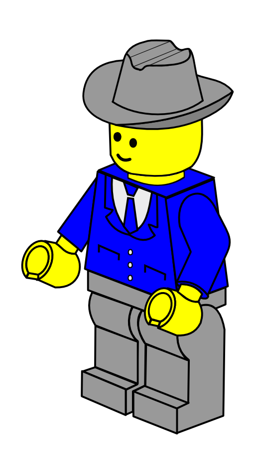 Lego Town Businessman