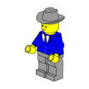 Lego Town Businessman