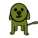 download Little Dog clipart image with 45 hue color
